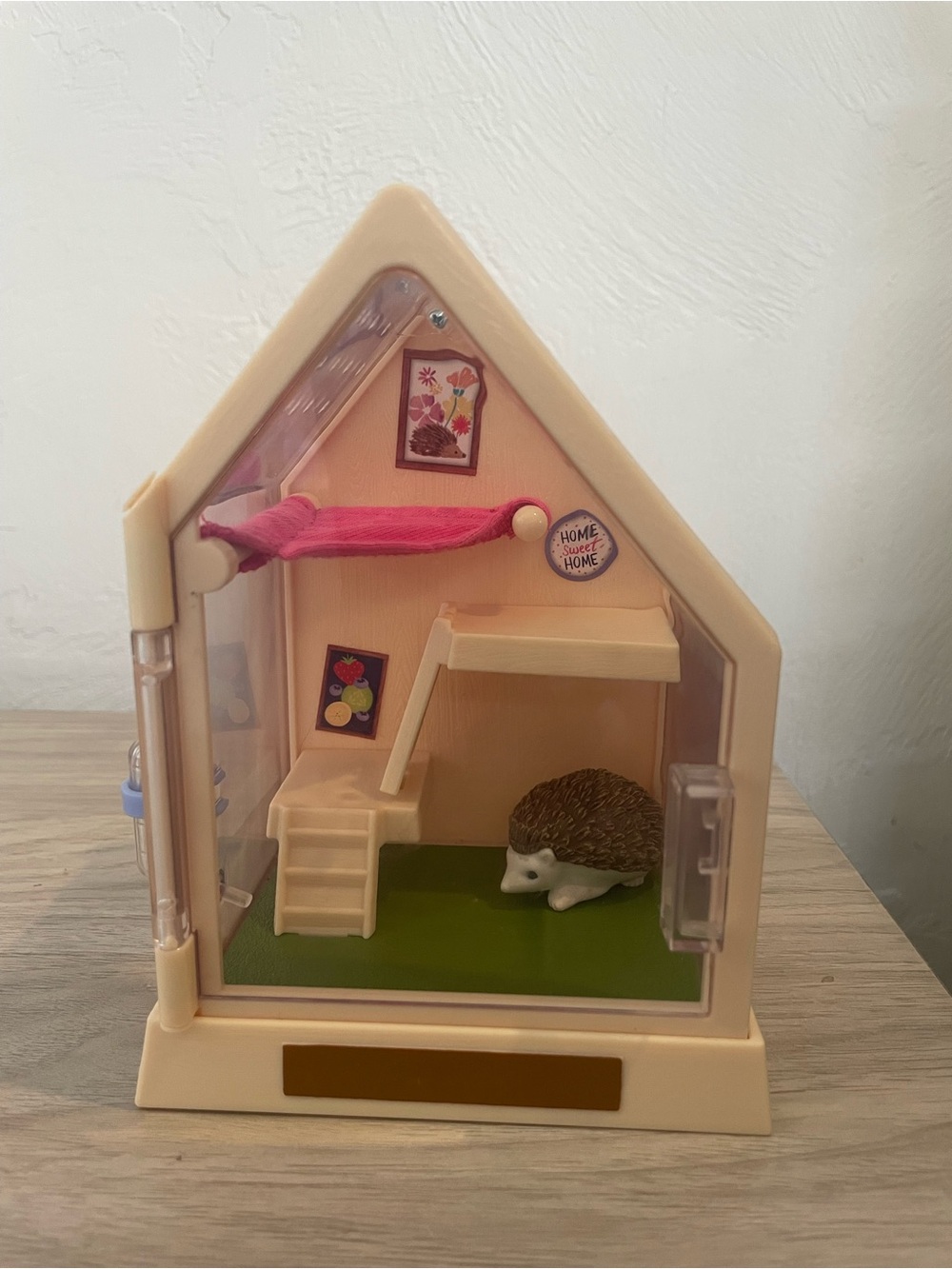 Retired American Girl Doll hedgehog house